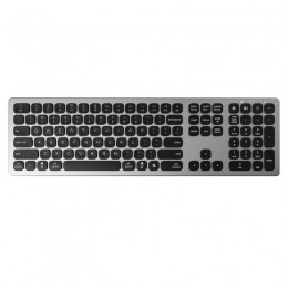 WIWU-DraadloosToetsenbord-BluetoothKeyboard-QWERTY-Zilver