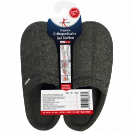 LucovitaalOrthopedischeGelSloffenZwart39-401paar