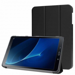 TabletHoesgeschiktvoorSamsungGalaxyTabA10120162018Tri-FoldBookCaseZwart
