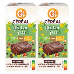 2xCralBrowniesChocoladeenHazelnootGlutenenLactosevrij150gr