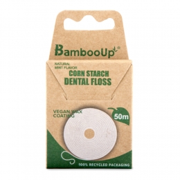 BambooUpPLAFloss50mtrWaxFluorMint