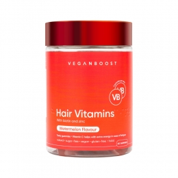 GratisVerzendingVeganboostHairVitaminsWatermeloen60gummies