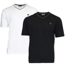 DonnayDonnayHeren-2-Pack-T-ShirtJason-WitampZwart