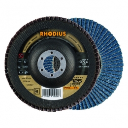 Rhodius202735PROlineLlLSZF1Lamellenslijpschijf10Stuks-K40-125X2223mm-Ferro