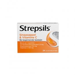 StrepsilsZuigtablettenSinaasappelVitamineC24tabletten