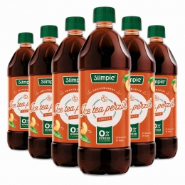 6xSlimpieSiroopIceTeaPerzik650ml