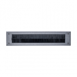 IntersteelTochtweringrechthoek340x76mm-PVDRVSgetrommeld