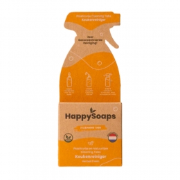 HappySoapsCleaningTabsKeukenreinigerHerbaFresh24gr