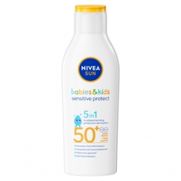 NIVEASunBabiesKidsSensitiveProtectZonnemelkSPF50200ml