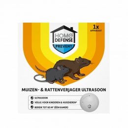 HomeDefenseMuizen-enRattenverjager60m2Ultrasoon