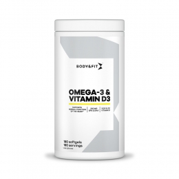 GratisVerzendingBodyFitOmega-3VitamineD3180capsules