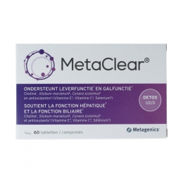 GratisVerzendingMetagenicsMetaClear60tabletten