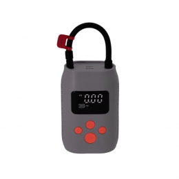 Airpress36951MiniOlievrijeEnStilleAccuCompressorMetPowerbankEnZaklampLMO258Bar25Lmin4000MAh5V