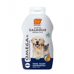 BFPetfoodVloeibaarSchapenvetmetZalmolieHuidVachtenGewrichten250ml