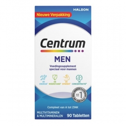 GratisVerzendingCentrumMenMultivitaminen90tabletten