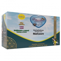 RenskeVariatieboxHondenvoerNatNelson24x395gr