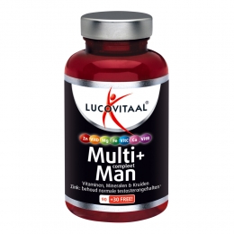 GratisVerzending3xLucovitaalMultiCompleetMan120tabletten
