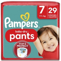 PampersBabyDryLuierbroekjesMaat717kg29Stuks