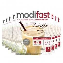 8xModifastIntensiveMilkshakeVanille8x55gr