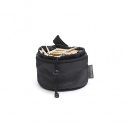 BrabantiaWasknijpertasjeCompactMattBlack