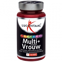 GratisVerzending3xLucovitaalMultiCompleetVrouw40tabletten