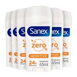 6xSanexDeodorantStickDermoSensitive65ml