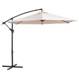 ZweefparasolBrava-taupe-300cm-LeenBakker