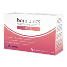 GratisVerzendingMetagenicsBarinutricsMulti60capsules