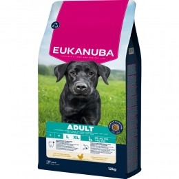 EukanubaLifeCareDogAdultLargeHondenvoerChicken12kg