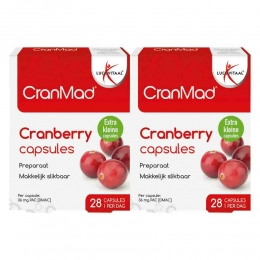 GratisVerzending2xLucovitaalCranMadCranberry28capsules