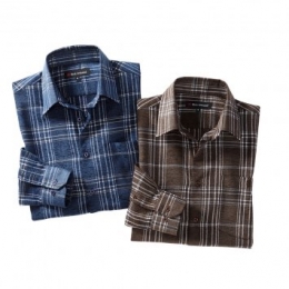 Blauwgeruitbruingeruitalsset