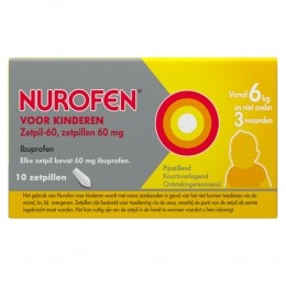 NurofenZetpilvoorKinderen60mg10stuks