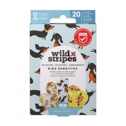 WildStripesPleistersKidsSensitiveAnimalFun20stuks