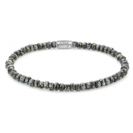 RebelandRoseRR-40116-S-GlassRocksBlackLeopard-Armband-MaatS