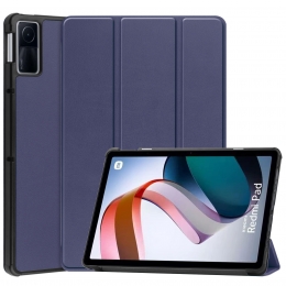 Case2go-HoesgeschiktvoorXiaomiRedmiPad-106inchBookCase-AutoSleepWakeUpfunctie-DonkerBlauw