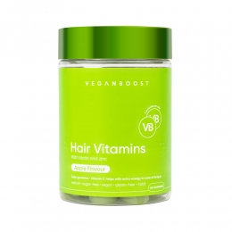 GratisVerzendingVeganboostHairVitaminsAppel60gummies