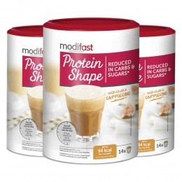3xModifastProteinShapeMilkshakeCappuccino420gr