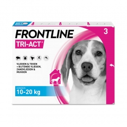 FrontlineTri-ActAntiVlooienenTekenDruppelsM3pipetten