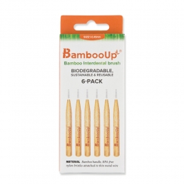 BambooUpBambooInterdentaleBorstels045mm6stuks