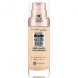 3xMaybellineDreamRadiantLiquidFoundation40Fawn