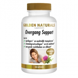 GratisVerzending2xGoldenNaturalsOvergangSupport180vegacapsules
