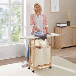 Strijkplankmetwasmand