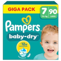 PampersBabyDryLuiersMaat715kg90stuks