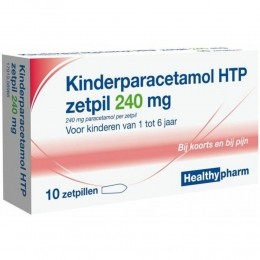 HealthypharmParacetamolKinderen240mg10stuks
