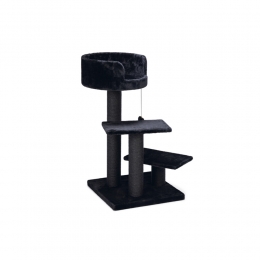 BeezteesKrabmeubelSerpaFigoZwart50x50x92cm