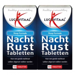 GratisVerzending2xLucovitaalNachtrust100tabletten