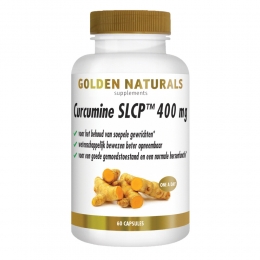 GratisVerzending2xGoldenNaturalsCurcumineSLCP400mg60vegacapsules