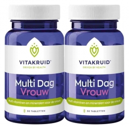 2xVitakruidMultiDagVrouw30tabletten