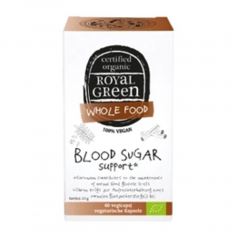 RoyalGreenBloodSugarSupportBiologisch60vegacapsules
