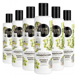6xOrganicShopConditionerArtichokeBroccoli280ml